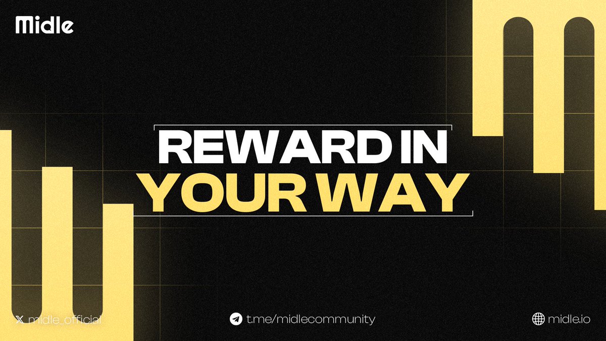 Choose your reward style in your way! 🎁

NFT, Token or WL. Set the prize your way in your campaigns on Midle.

Start now. 👉 midle.io