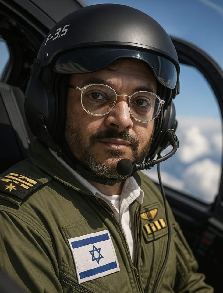 שלמה פולק: בין טייסי הקרב שהובילו את התקיפות המורכבות באיראן השתתף גם הטייס החרדי הבכיר מ' קולדצקי, הטייס חרדי הבכיר הנוסף שהשתתף בתקיפות הוא נ' קאליש. תרימו להם, אלופים!!!🙏🙏

אני רוצה כאן 5000 לייקים לטייס החרדי הגיבור