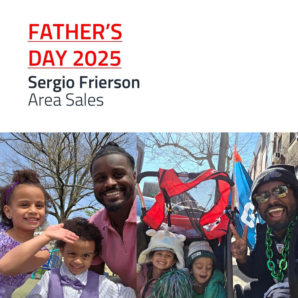 Our next #DadJokeTakeover comes from Sergio Frierson, and while he didn’t drop a joke, he did drop some seriously adorable photos with his kids (and WE are here for it.) ♥️More #RadDads coming soon!
#WurthElektronik  #FathersDay2025 #ProofOfDadhood