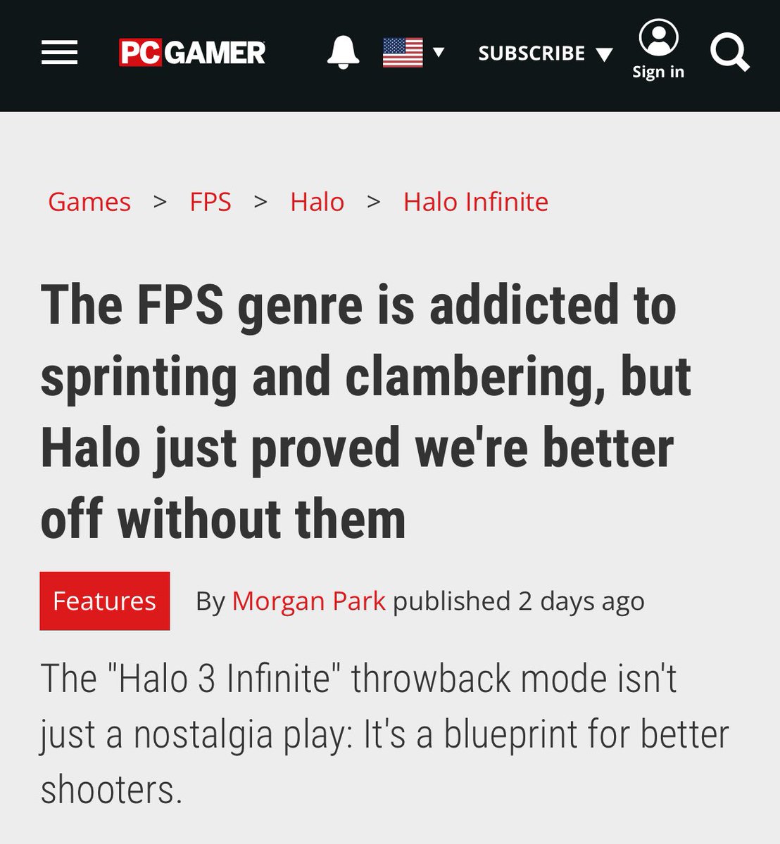 “Nobody wants a classic Halo anymore”