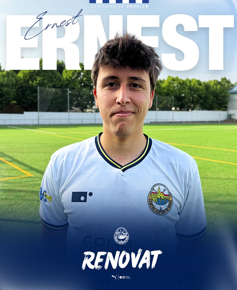 🇫🇮 𝐑𝐄𝐍𝐎𝐕𝐀𝐓 Ernest 🫱🏻‍🫲🏼

📌 2️⃣0️⃣2️⃣6️⃣ ✅

#MésRodaQueMai 👊🏼