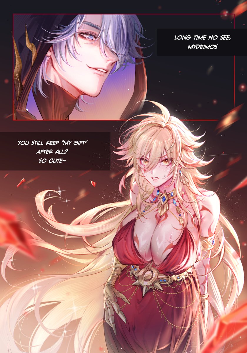 AsterCatto's tweet image. #phaidei #flamedei 

pregnant mydei 👏👏👏