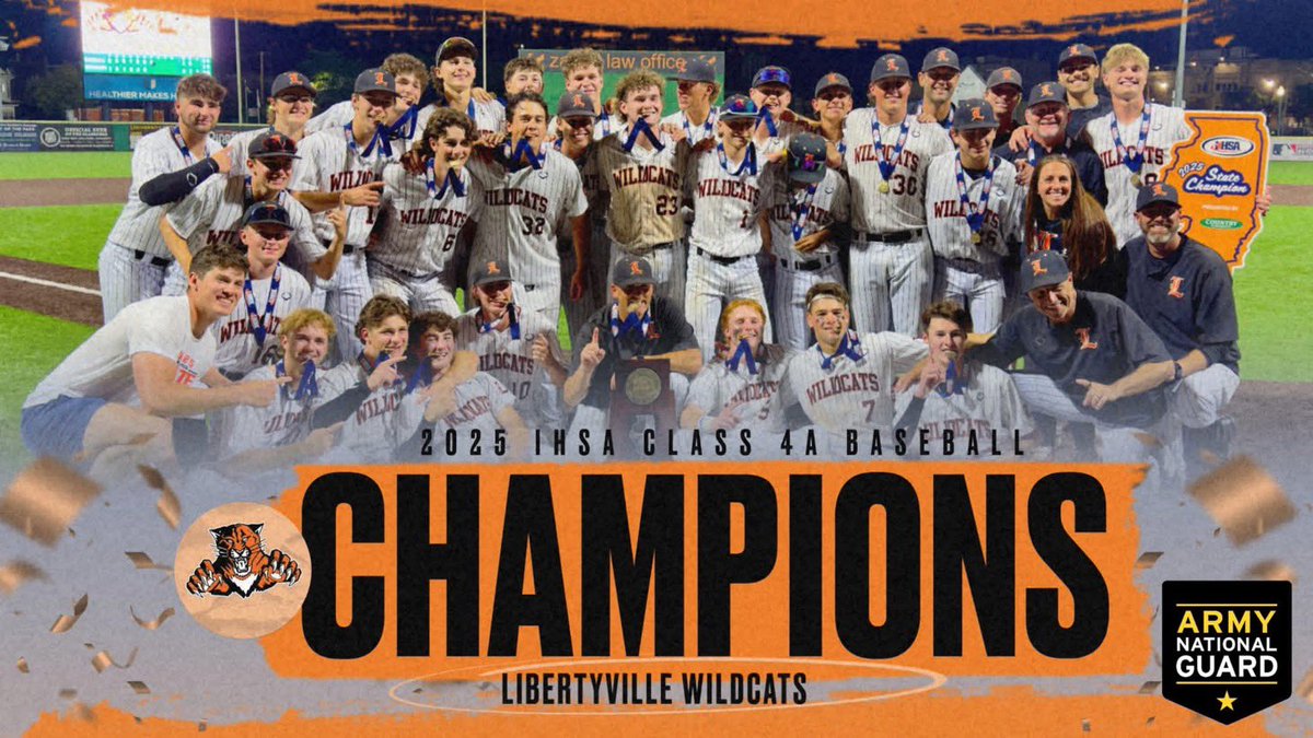 Jack Treutelaar (@jacktreutelaar) on Twitter photo Congratulations <a href="/baseballLVille/">LibertyvilleBaseball</a> and 15 of my Libertyville Football teammates that won the <a href="/IHSA_IL/">Illinois High School Association #IHSA</a> Class 4A Baseball Championship last night. #SkoCats #SpeciaLville
<a href="/LHSWildcatsFB/">Libertyville High School Football</a> <a href="/baseballLVille/">LibertyvilleBaseball</a> <a href="/CoachDShack/">Danny Schaechter ๐๏ธ๐๐พ</a> Congratulations <a href="/baseballLVille/">LibertyvilleBaseball</a> and 15 of my Libertyville Football teammates that won the <a href="/IHSA_IL/">Illinois High School Association #IHSA</a> Class 4A Baseball Championship last night. #SkoCats #SpeciaLville
<a href="/LHSWildcatsFB/">Libertyville High School Football</a> <a href="/baseballLVille/">LibertyvilleBaseball</a> <a href="/CoachDShack/">Danny Schaechter ๐๏ธ๐๐พ</a>
