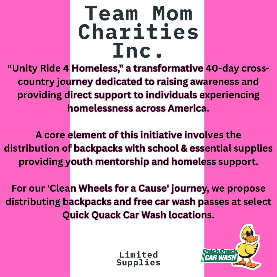unity_ride's tweet photo. We need school &amp; essential supplies. notebooks, pens, markers, socks, toothpaste, etc.... 1,200 backpacks to be filled......
 Write a check to Team Mom Charities mail to 14080 Palm Drive Ste D270, Desert Hot Springs, CA. 92240 or donate to our Cash App: $AllNneed ❤️ thy neighbor https://t.co/uDR0AvTcix
