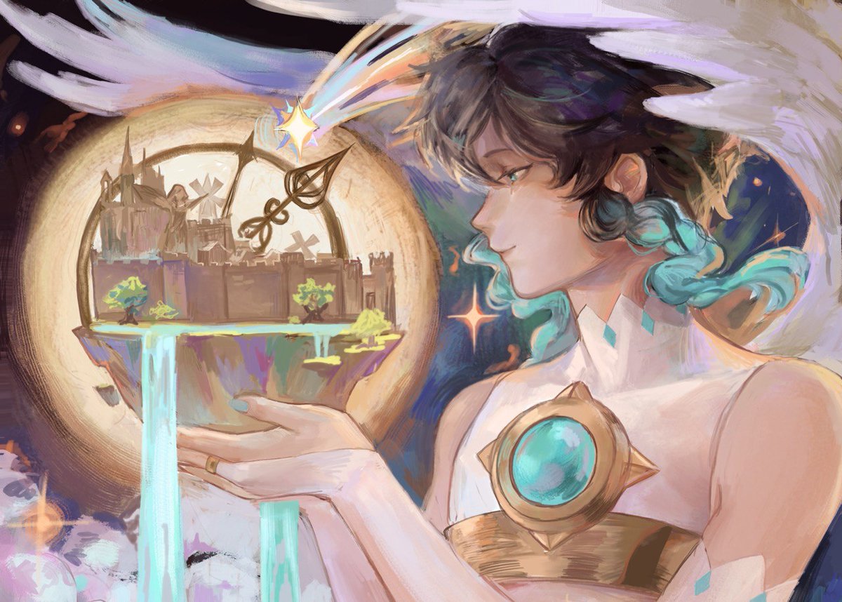 the Moon City blessed by the winds🌬️

happy #venti day!