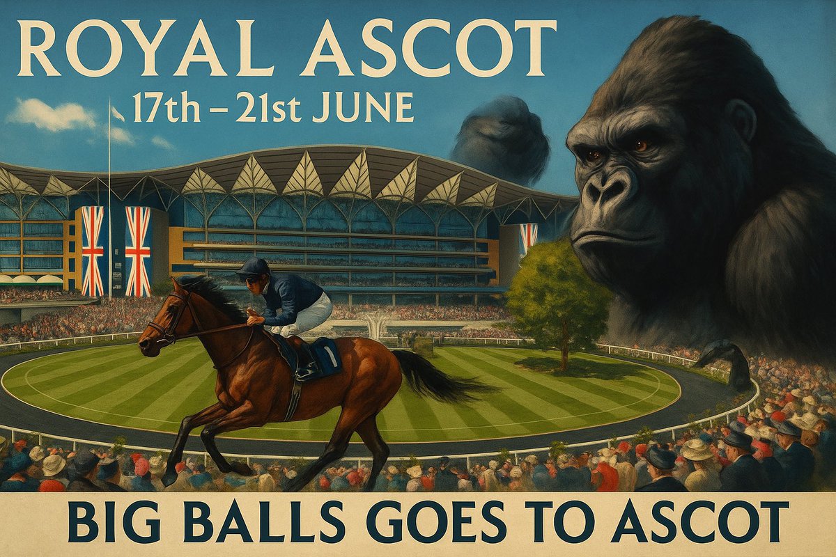 BIG BALLS ROYAL ASCOT SPECIAL 🏇🔥

The wait is over - Royal Ascot is here, and Big Balls has put in ALL the legwork so you don’t have to. I’ll be providing a full and comprehensive selection for every single race across all 5 days of the festival.
I’m not promising every race