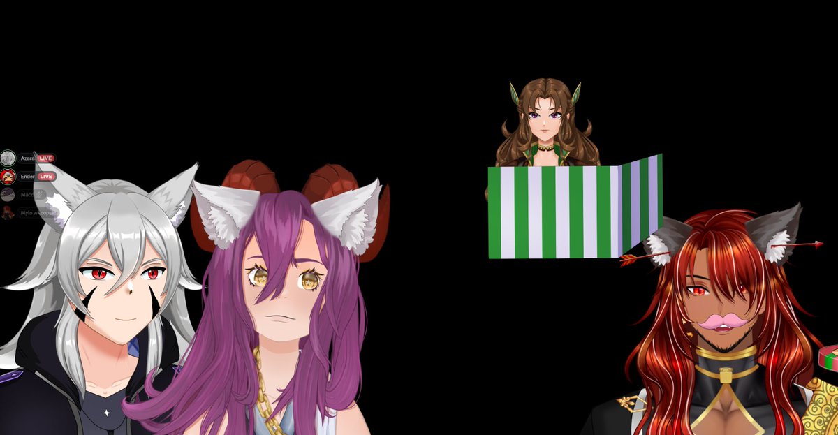 TMyloVids (@tmylovids) on Twitter photo Meanwhile... with <a href="/maccchiaVT/">maccchia | 🌖 | ENVtuber</a> <a href="/Dredgen_James/">EnderTheSoulEater (Twitch) Fenrir Vtuber</a> and Azara Meanwhile... with <a href="/maccchiaVT/">maccchia | 🌖 | ENVtuber</a> <a href="/Dredgen_James/">EnderTheSoulEater (Twitch) Fenrir Vtuber</a> and Azara