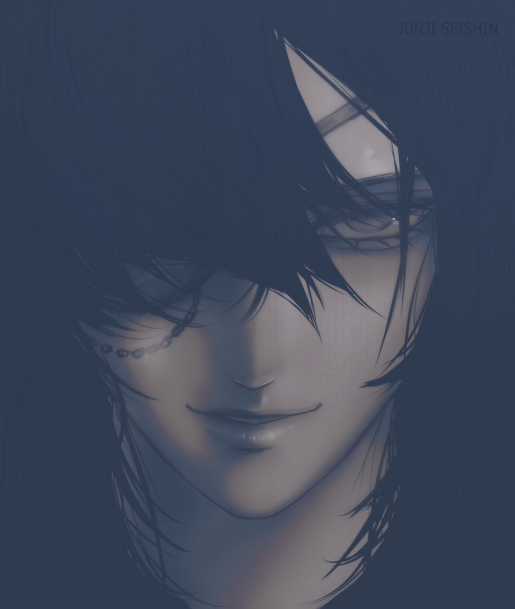 Junji_Seishin's tweet photo. 🖤This was meant to just be a quick warmup of my OC.. but I just didn't stop.

His name is Lumiere and I'll probably be posting him more, he's my edgelord lol

#ENVtuber #VGenOpen https://t.co/QEDLTukaHQ