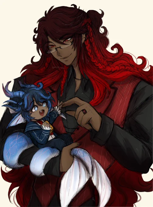 [OCS] Leif and his son~ Happy father's day!!