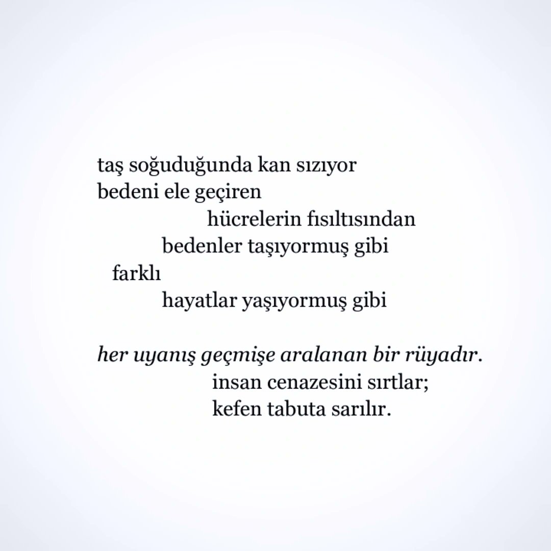 E V V 3 L (@evvel_fanzin) on Twitter photo İTÜ #Edebiyat Kulübü'nden tanıdığımız #YiğitBarut, #Gilgameş (#Gılgamış) Destanı’na şiirsel bir yaklaşım katarak, okuyucunun zihninde uyku, ölüm korkusu ve ölüm(süzlük) kavramlarıyla biçimlenen düşsel bir çerçeve/denklem oluşturuyor.
Özel teşekkürler: <a href="/TprkTzcn/">Toprak Şems Tezcan</a> <a href="/ahmetaliuzunn/">Ahmet Ali Uzun</a> İTÜ #Edebiyat Kulübü'nden tanıdığımız #YiğitBarut, #Gilgameş (#Gılgamış) Destanı’na şiirsel bir yaklaşım katarak, okuyucunun zihninde uyku, ölüm korkusu ve ölüm(süzlük) kavramlarıyla biçimlenen düşsel bir çerçeve/denklem oluşturuyor.
Özel teşekkürler: <a href="/TprkTzcn/">Toprak Şems Tezcan</a> <a href="/ahmetaliuzunn/">Ahmet Ali Uzun</a>