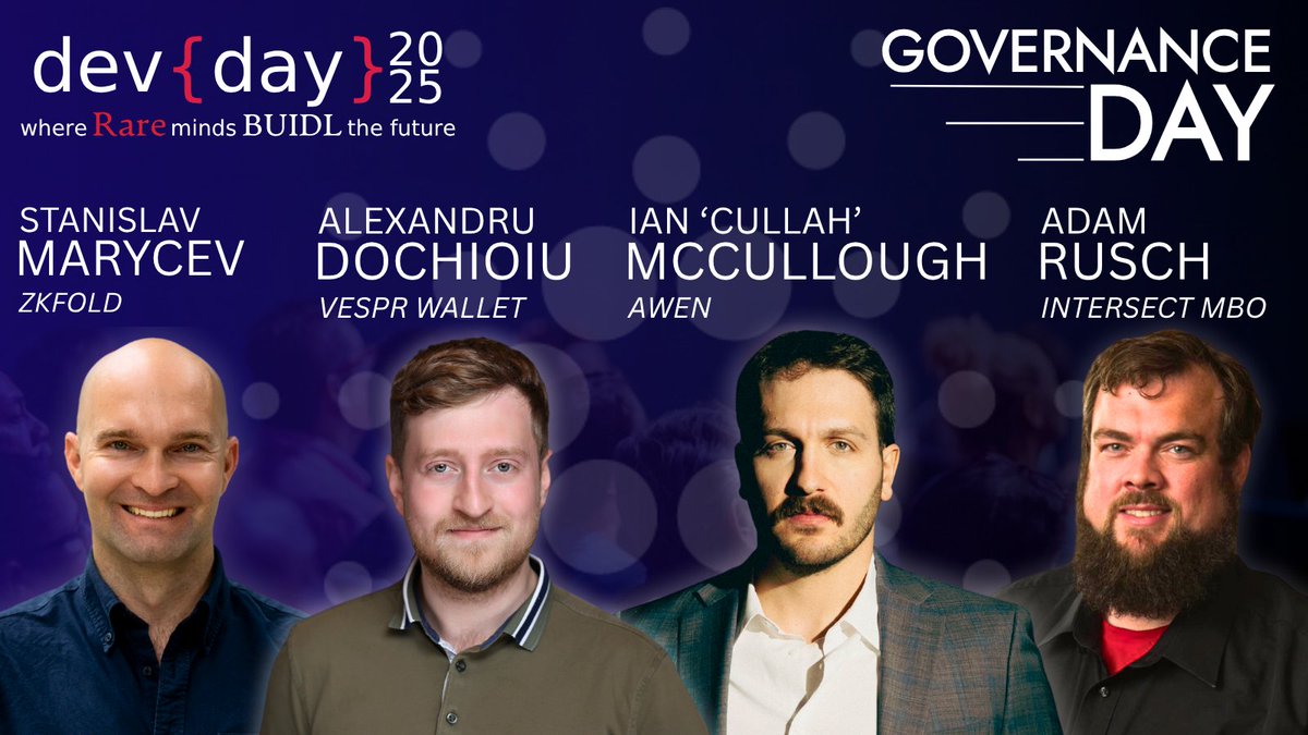 Shaping the future of blockchain — through technology and governance. Together in Las Vegas.

Community-driven. BUIDLer-obsessed. Be a part of it all at Rare Dev/Gov Days on August 6-7.  Hear from the true innovators of the ecosystem.