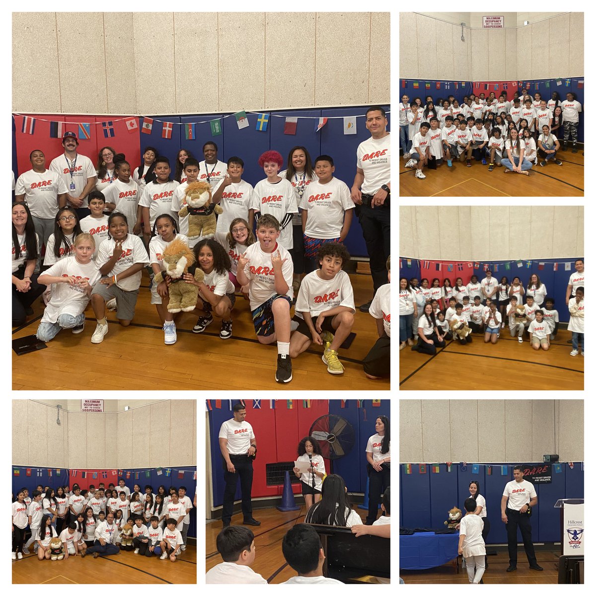 Hernandez_PCSD's tweet image. DARE graduation marks a proud milestone 🌟for our Hillcrest Scholars who have completed the program focused on making safe and responsible choices. This special day 🎓celebrates our scholars hard work and commitment with powerful speeches read and certificates earned.❤️🌟💙