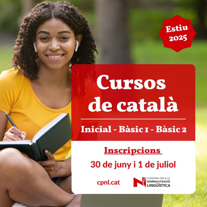 Vols fer un curs intensiu d'estiu?  🎓📝

Aquí tens tota la informació que necessites:

cpnl.cat/inscripcions/