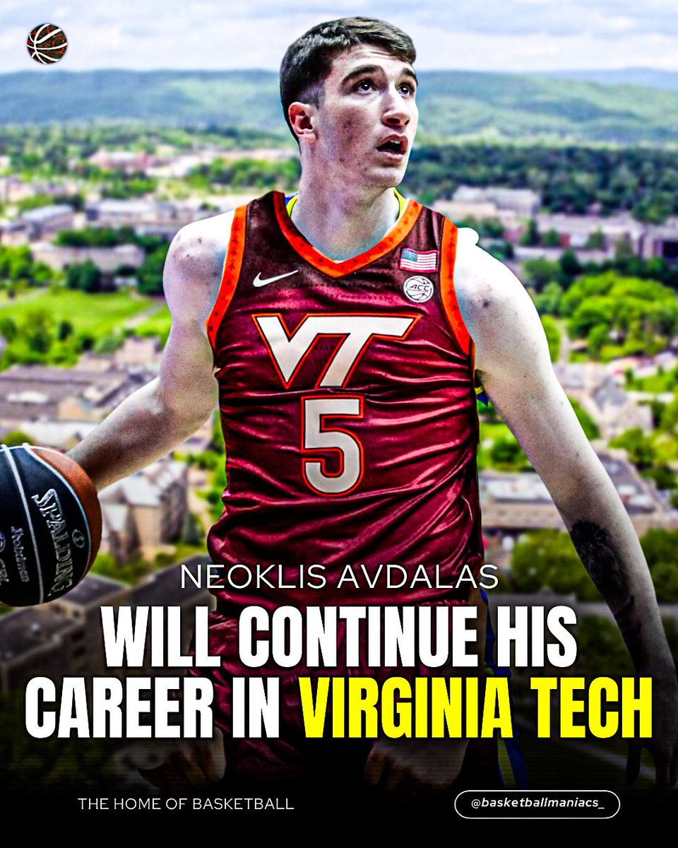 Basketballmaniacs_ (@bballmaniacs_) on Twitter photo Neoklis Avdalas withdrew from the 2025 NBA draft👀
He will continue his career at <a href="/HokiesMBB/">Virginia Tech Men's Basketball</a> 🍿
#basketballmaniacs #basketball #paobc #paobcgr #olympiacosbc #avdalas #neoklis #greece #nba #euroleague Neoklis Avdalas withdrew from the 2025 NBA draft👀
He will continue his career at <a href="/HokiesMBB/">Virginia Tech Men's Basketball</a> 🍿
#basketballmaniacs #basketball #paobc #paobcgr #olympiacosbc #avdalas #neoklis #greece #nba #euroleague