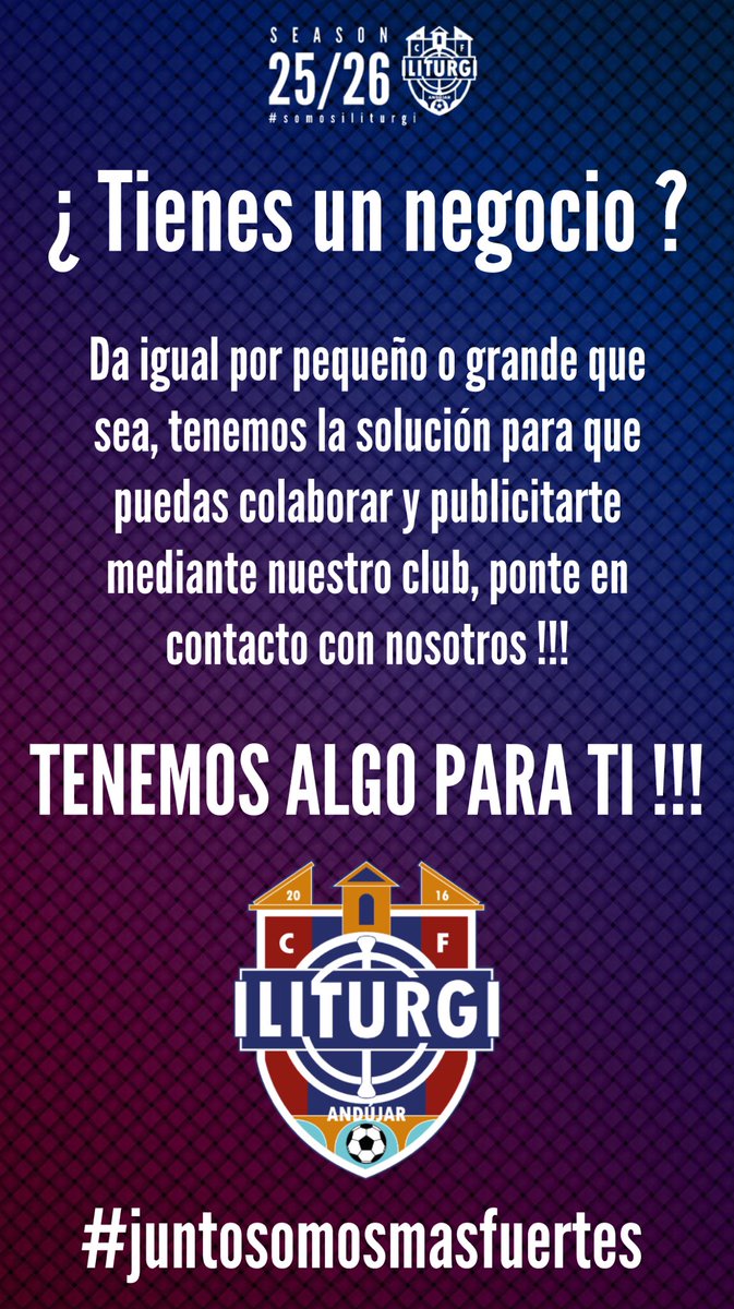NO TE QUEDES FUERA !!!!  
SÚMATE A LOS DEMÁS !!!
#juntosomosmasfuertes 
#todosomosiliturgi