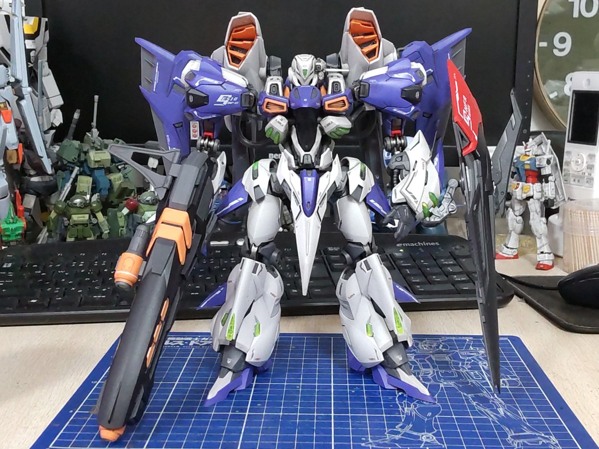 1/100 SES10-RNF-XS 煬帝の剣（ソード・オブ・レイジ） 成形色仕上げに