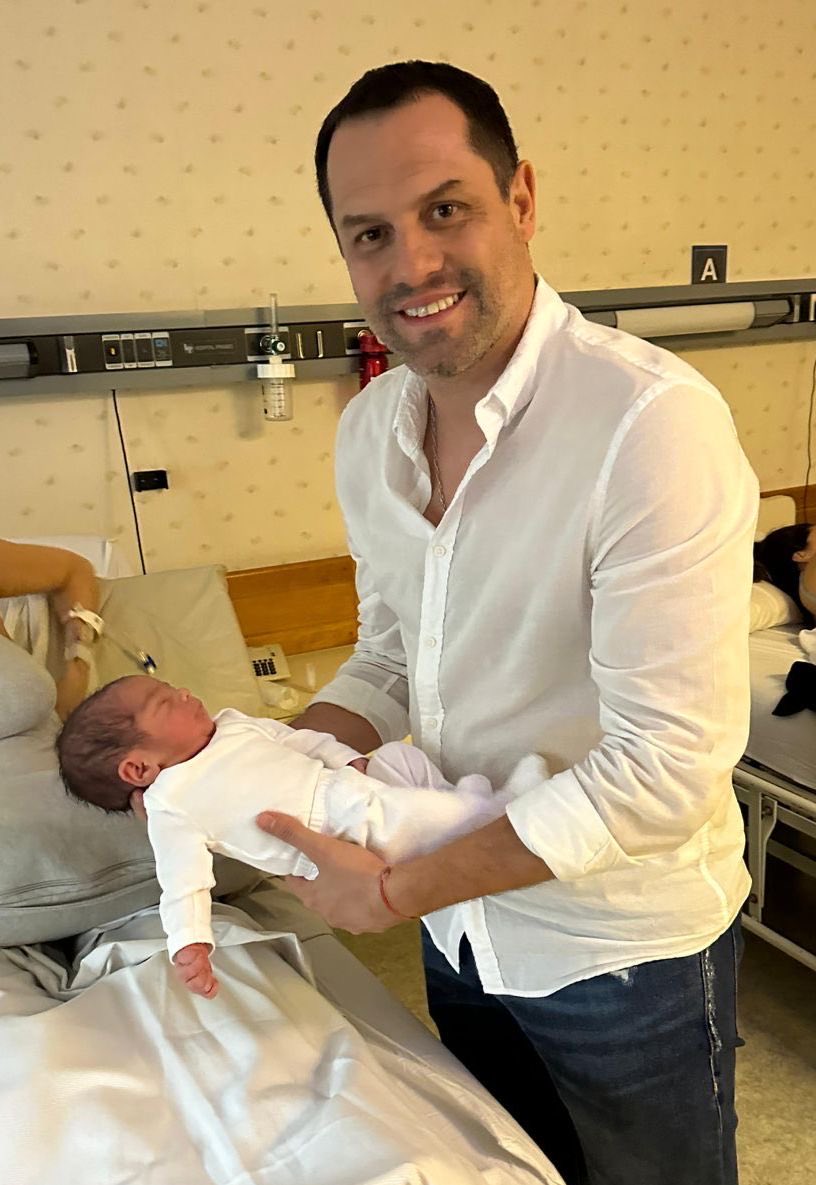 acá comenzó esta hermosa aventura. La más linda de la vida. Feliz día para todos los papás.