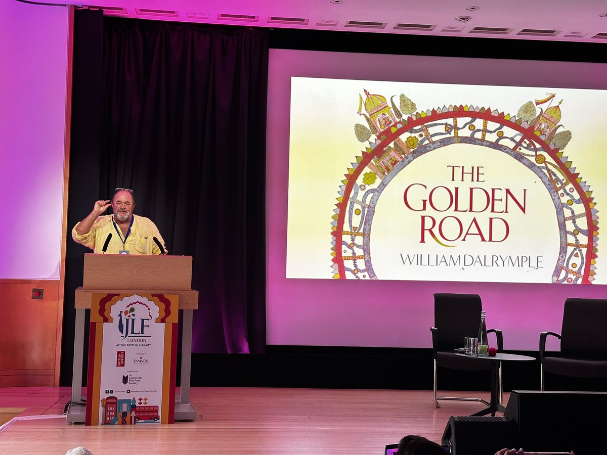 Jain_Akanksha_'s tweet image. The 3 most imp. ideas that spread peacefully from India to Rome and SE Asia: 1.Buddhism 2. Sanskrit 3. Mathematics and invention of 0. The silk road is a myth but the golden road existed & yet not taught internationally . By historian @DalrympleWill @JLFLitfest ##JLFLONDON2025
