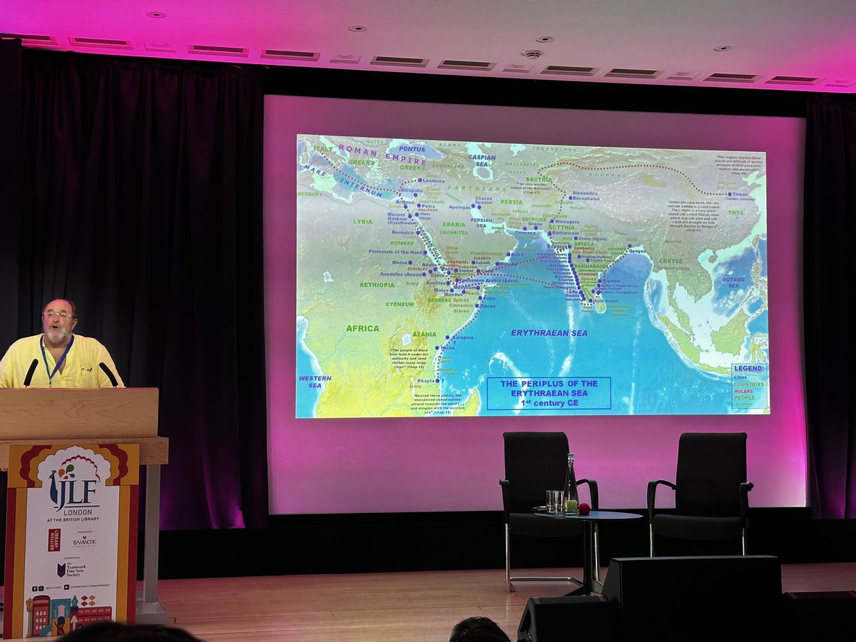 Jain_Akanksha_'s tweet image. The 3 most imp. ideas that spread peacefully from India to Rome and SE Asia: 1.Buddhism 2. Sanskrit 3. Mathematics and invention of 0. The silk road is a myth but the golden road existed & yet not taught internationally . By historian @DalrympleWill @JLFLitfest ##JLFLONDON2025