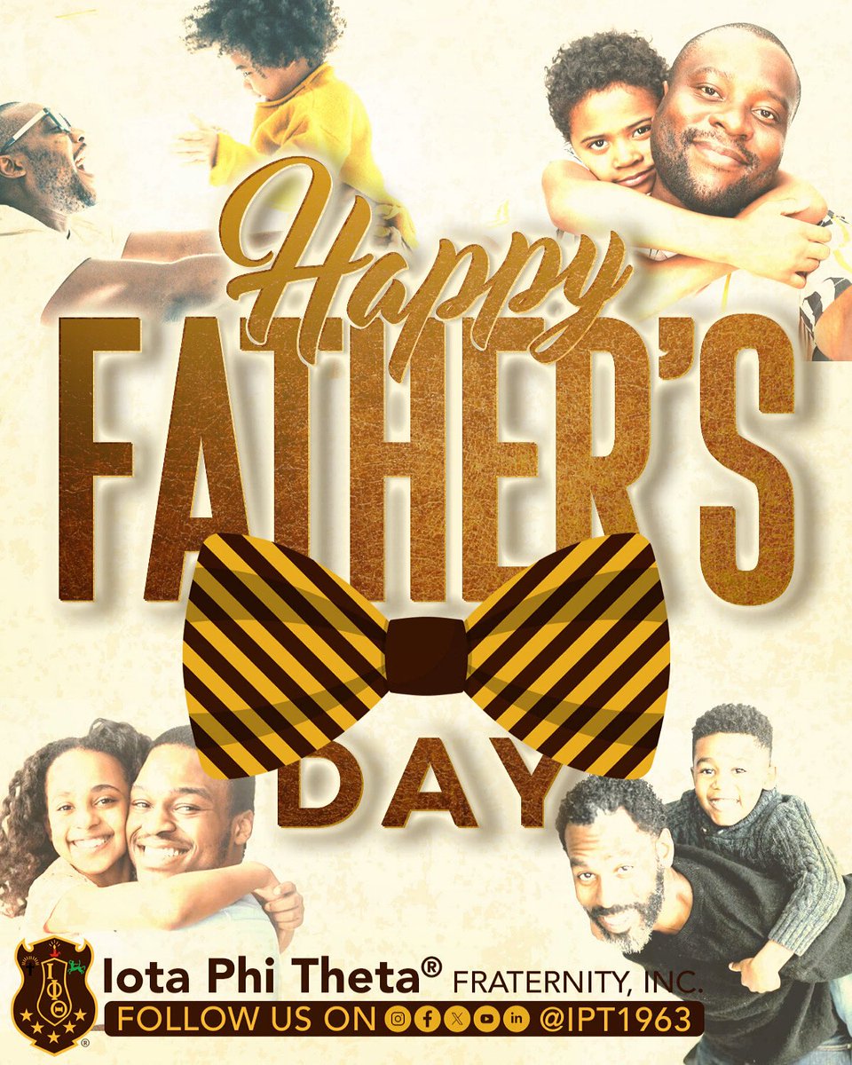 Today, we honor the men who embody strength, wisdom, and unwavering love, not just in their households, but in communities across the globe.

Happy Father's Day to our Iota fathers and mentors, who lead by example, uplift generations, and redefine what it means to be present.