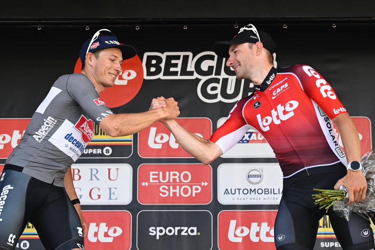 P3 in @elfstedenronde_brugge today! Nice sprint and good job from <a href="/lotto/">lotto</a>.cyclingteam guys 👊🏻 happy with that! 
Congrats to @paul_magnier_  2win in 2days 🤪

📸 <a href="/PhotoNewsBe/">Photo News</a>