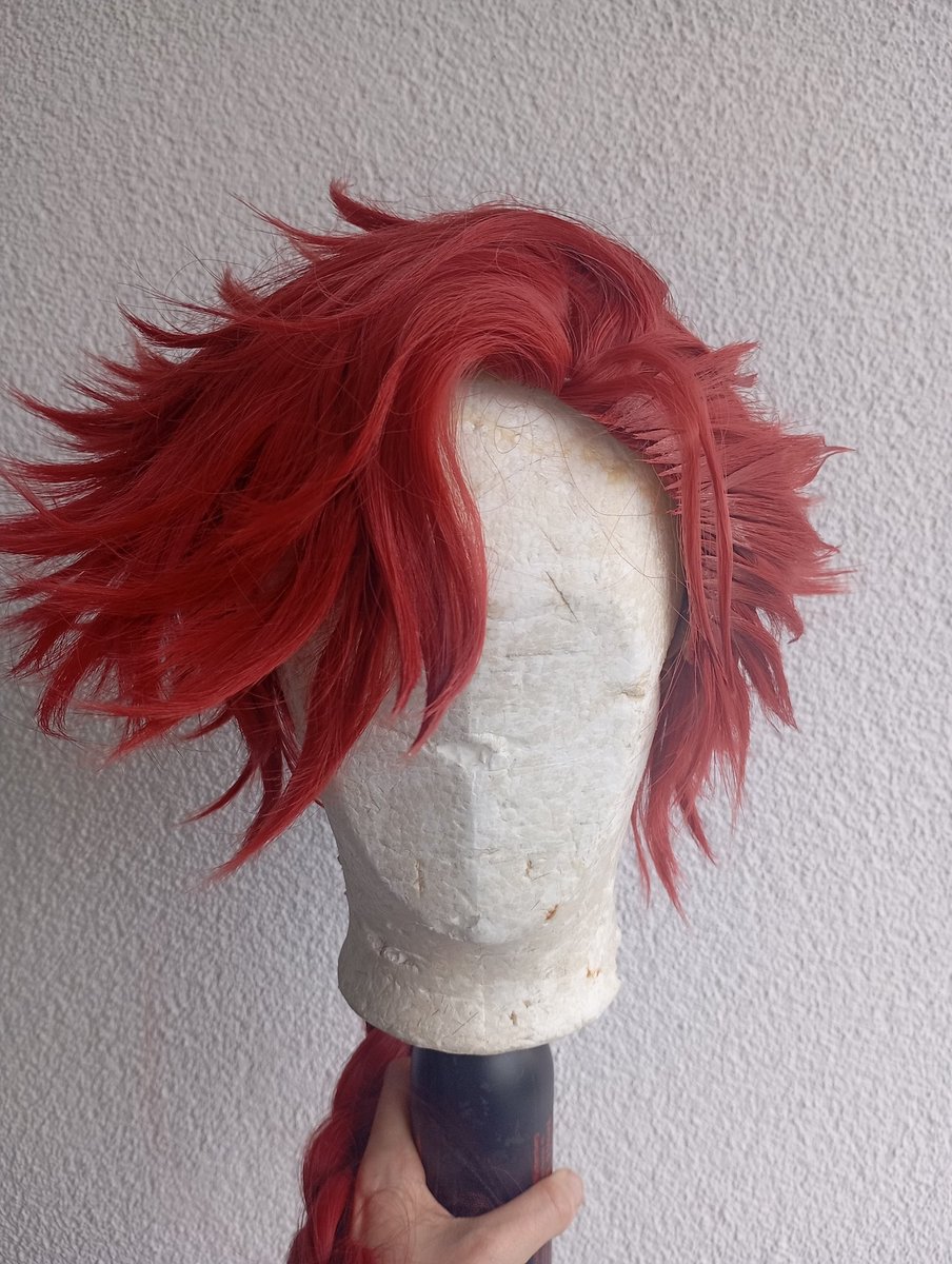 GurenAkai's tweet photo. Vein Wig for my dear ichiban @ShinyaFuruya check ✔️❤️
(next one: my own Xia Fei Wig)
#LinkClick #Vein https://t.co/43JWRUnHJm