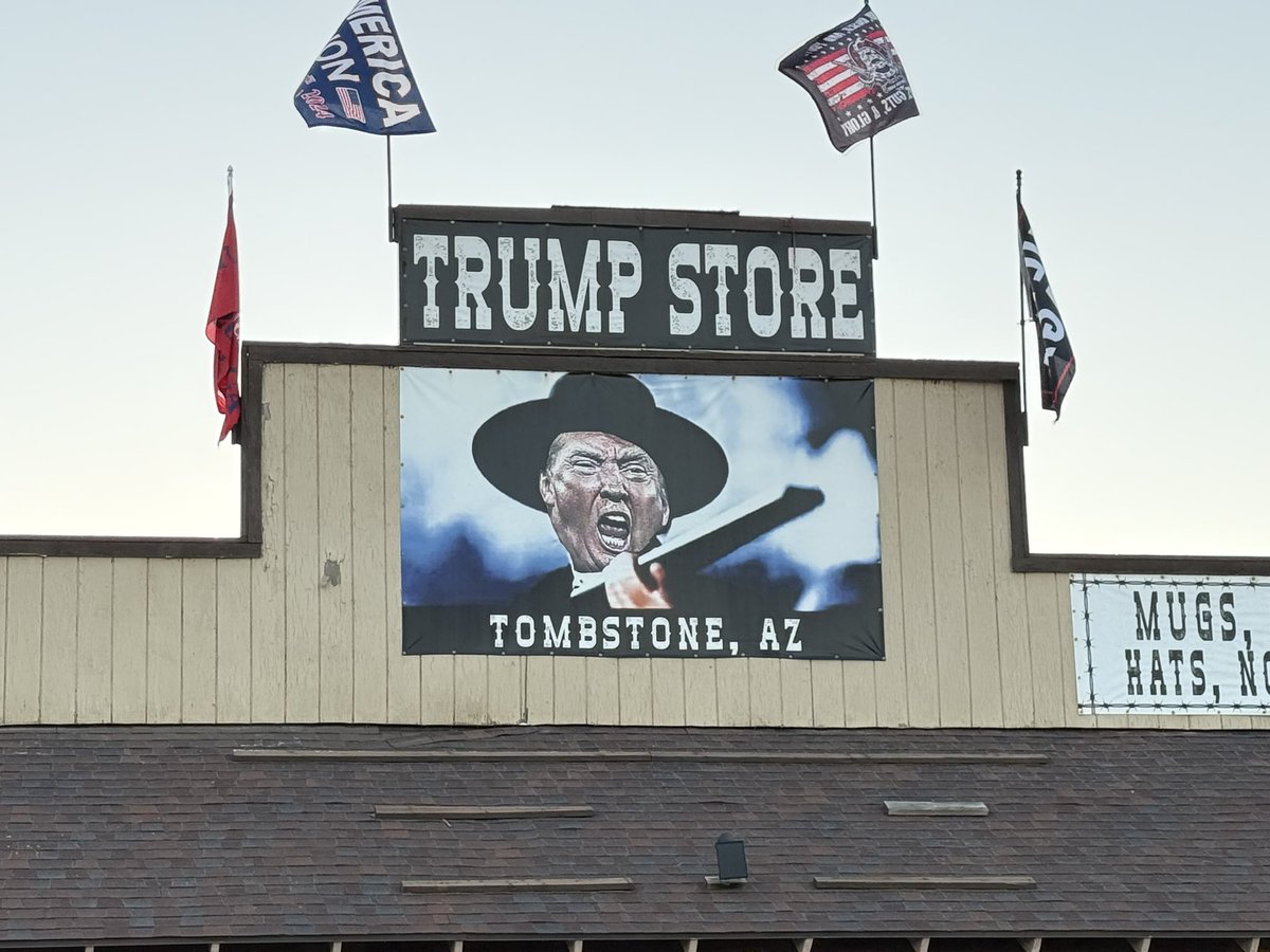 Oddly happy to be home. I don’t think I like the desert as much as I used to. I did see this crazy Trump store in Arizona though lol