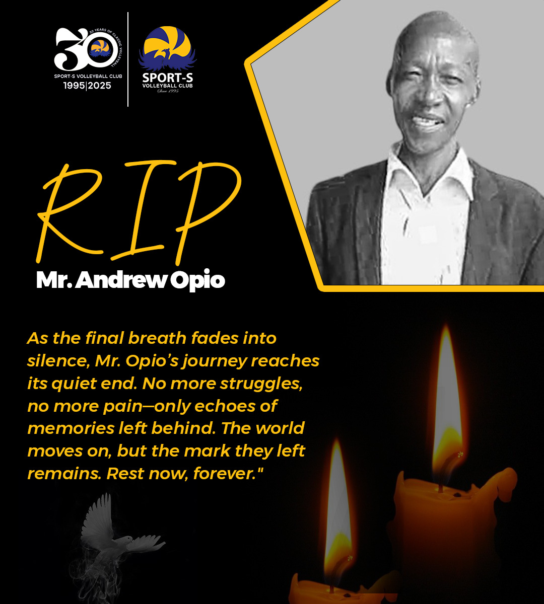 Rest with the angels Mr. Opio