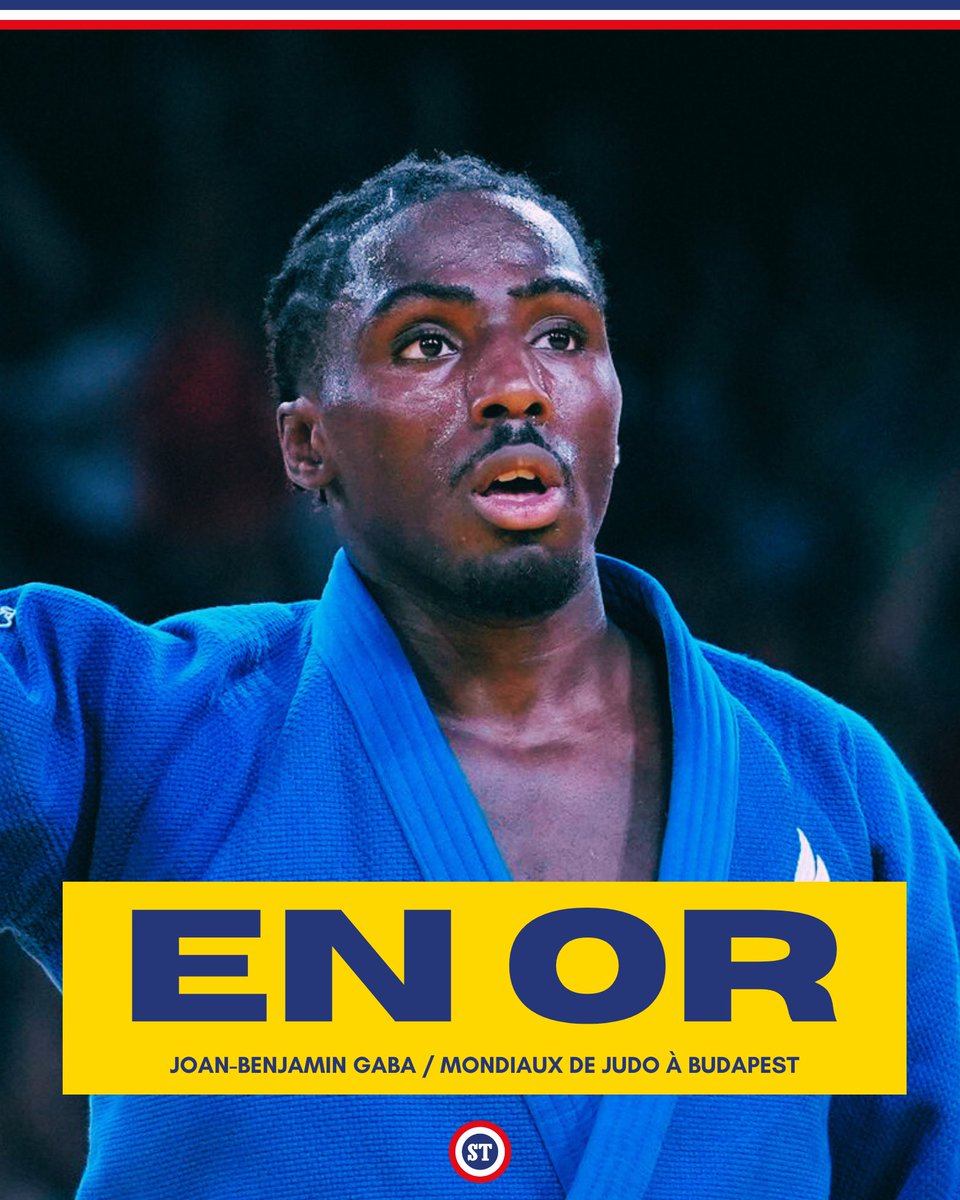 🇫🇷 CHAMPION DU MONDE ❤️

Premier sacre mondial pour Joan-Benjamin Gaba 🥇

Journée de rêve pour notre révélation des Jeux de Paris 2024 🤩