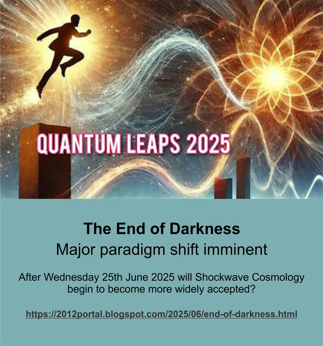 AlcuinBramerton's tweet image. #AlternativeCosmologies: Is a paradigm shift imminent? After Wednesday 25th June 2025 will Shockwave Cosmology begin to become more widely accepted? tinyurl.com/2wp5epbb #1ab #ShockwaveCosmology #SchwarzschildSpacetime #ParadigmShift #Demysticon2025 #Sesimbra #EmpiricalRigour