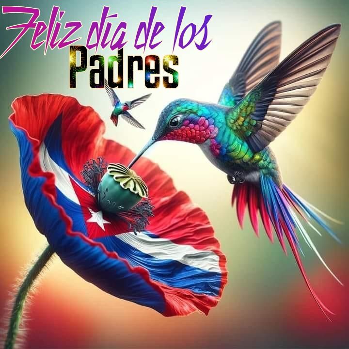ZurdoPorAmor 🇨🇺 (@zurdoporamor) on Twitter photo "Como un Zunzún Cubano"
Vuela el zunzún,
ligero y fiel,
como el amor
de un padre en él.
Brisa y sol,
firmeza y flor,
¡Feliz día, padre,
con todo el amor!
#ConMisPropiasManos
<a href="/osmell_89/">Osmel Rodríguez 🇵🇸</a>
<a href="/CalderinDora/">Dora Salabarria Calderín</a>
<a href="/LiuvasPerez/">Liuvas Alonso Pérez</a>
<a href="/duniaescobar72/">Escobar88</a>
<a href="/Anita_Zurda/">Anita González</a>
<a href="/Gissy_Zurda/">GissyZurda</a> "Como un Zunzún Cubano"
Vuela el zunzún,
ligero y fiel,
como el amor
de un padre en él.
Brisa y sol,
firmeza y flor,
¡Feliz día, padre,
con todo el amor!
#ConMisPropiasManos
<a href="/osmell_89/">Osmel Rodríguez 🇵🇸</a>
<a href="/CalderinDora/">Dora Salabarria Calderín</a>
<a href="/LiuvasPerez/">Liuvas Alonso Pérez</a>
<a href="/duniaescobar72/">Escobar88</a>
<a href="/Anita_Zurda/">Anita González</a>
<a href="/Gissy_Zurda/">GissyZurda</a>