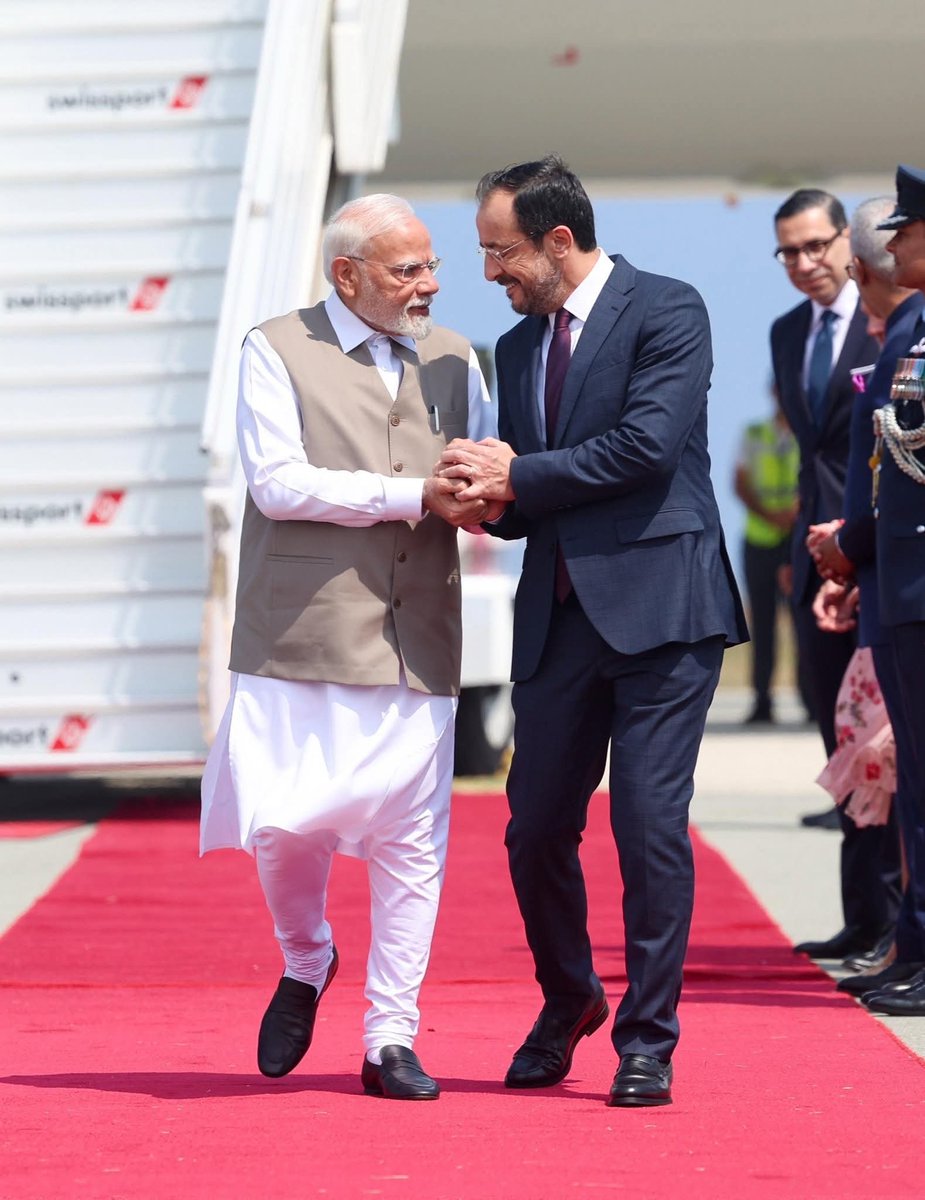iPawandubey's tweet image. 🇮🇳🤝🇨🇾

#PMModiInCyprus