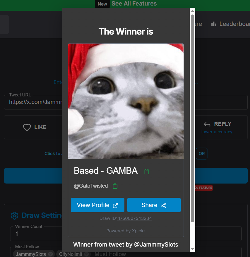 <a href="/CityNolimit/">Nolimit City</a> congrats <a href="/GatoTwisted/">Based - GAMBA</a> you have won $50 nolimitcity promo code For Buying Official nolimitcity merch

i will DM you