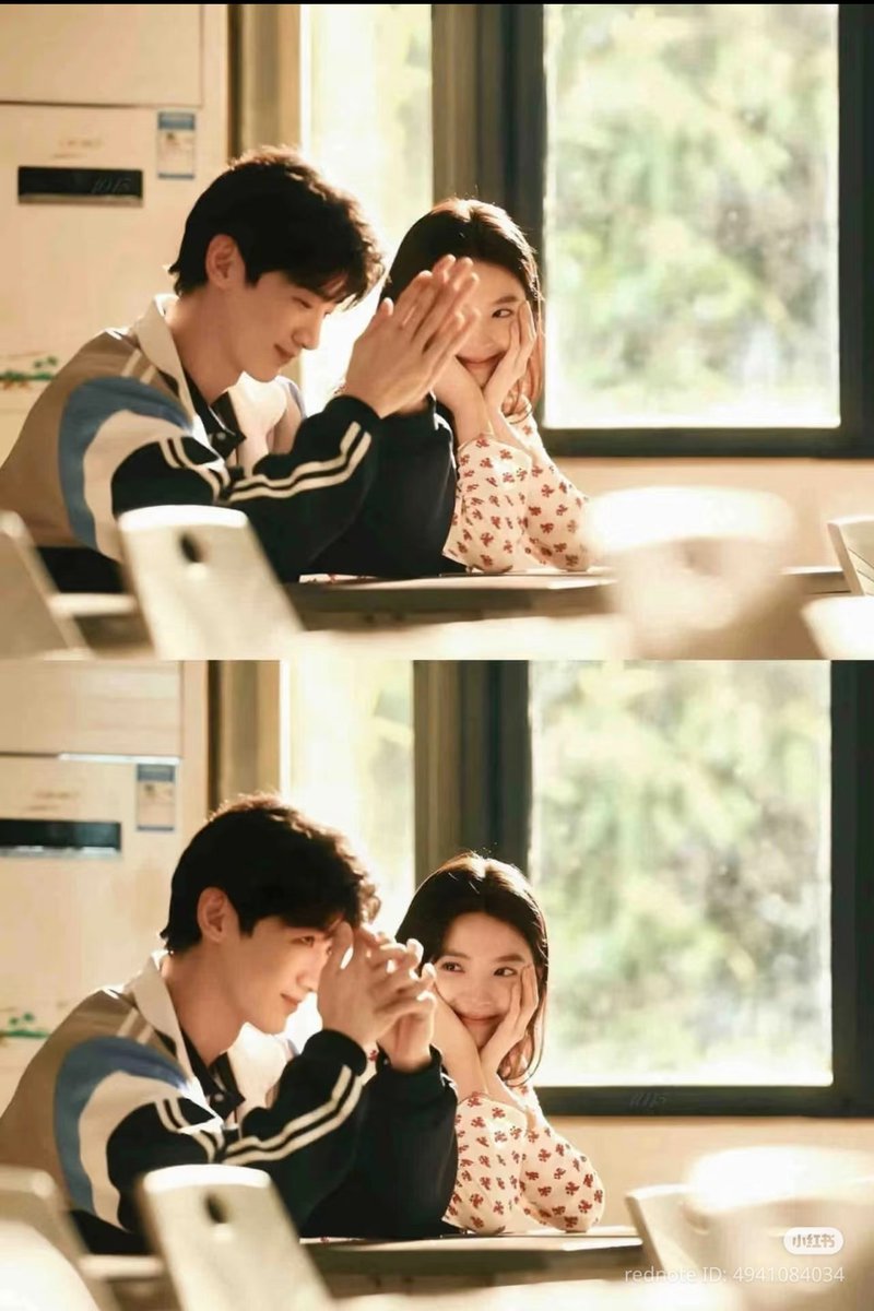 nobitaniii's tweet photo. Omg another fact that i didn't know before 
The post that i saw OP said: 
'The director did not let Nannan know that Sang Yan changed into a uniform when proposing, so the feelings of the two actors in the video were truly revealed at the moment'

#TheFirstFrost https://t.co/KjVMjxk5uz