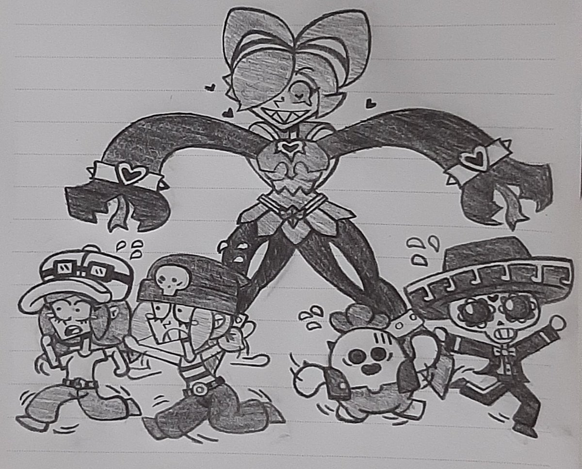 Draw a Tokusatsu Colette~
畫個暴走甜心葛蕾特～
#BrawlStars #BrawlStarsArt #brawlstarsfanart