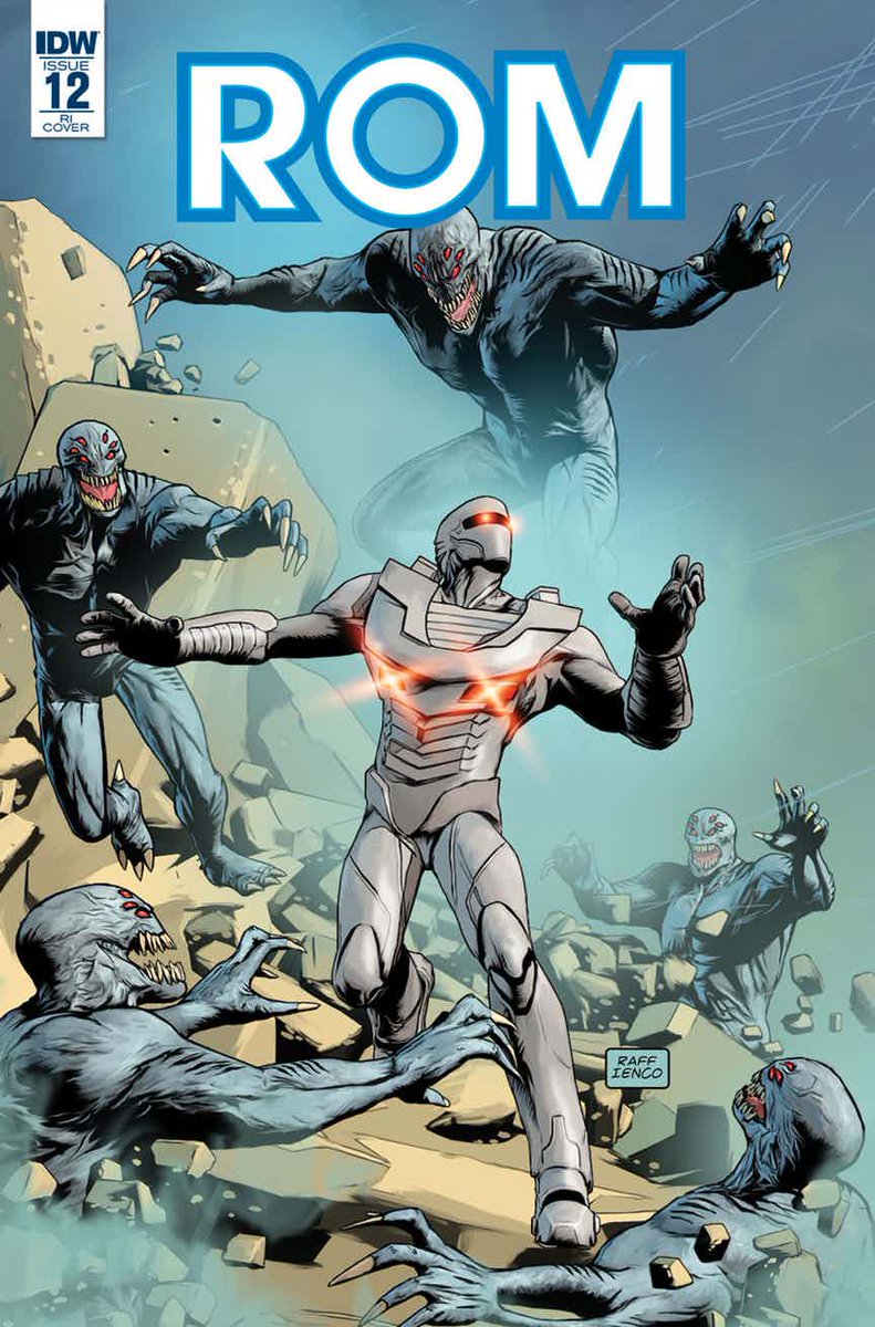 Rom Spaceknight Daily 💫 (@romeveryday) on Twitter photo 🎨 Fan Art: ROM Space Knight vs Aliens (2016)
By Raffaele Ienco. (<a href="/Raffaele_Ienco/">raff ienco ARTIST on DARTH VADER</a>)
This piece was reused as an official variant cover for IDW's ROM #12 (2017), where for obvious reasons the xenomorphs were replaced by Dire Wraiths. 🎨 Fan Art: ROM Space Knight vs Aliens (2016)
By Raffaele Ienco. (<a href="/Raffaele_Ienco/">raff ienco ARTIST on DARTH VADER</a>)
This piece was reused as an official variant cover for IDW's ROM #12 (2017), where for obvious reasons the xenomorphs were replaced by Dire Wraiths.