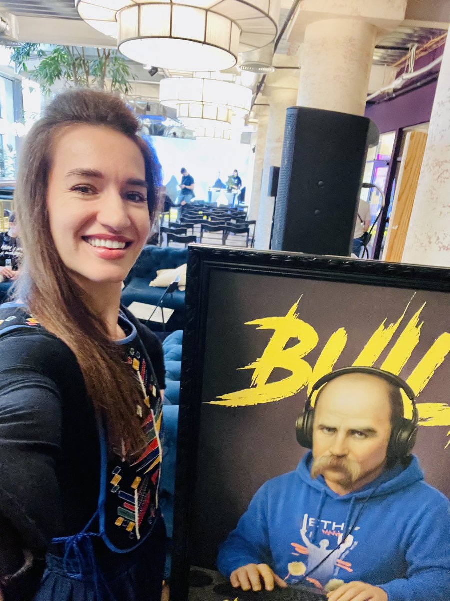 ๐บ๐ฆYana Matrosova ๐๐ (@yana_tnfl) on Twitter photo What UBW without a hackathon? Lots of builders spent 2 days coding for <a href="/ethkyiv_ua/">ETHKyiv</a> and got their prizes from <a href="/rostyketh/">rostyk.eth</a> and <a href="/VitalikButerin/">vitalik.eth</a> ๐คฉ What UBW without a hackathon? Lots of builders spent 2 days coding for <a href="/ethkyiv_ua/">ETHKyiv</a> and got their prizes from <a href="/rostyketh/">rostyk.eth</a> and <a href="/VitalikButerin/">vitalik.eth</a> ๐คฉ