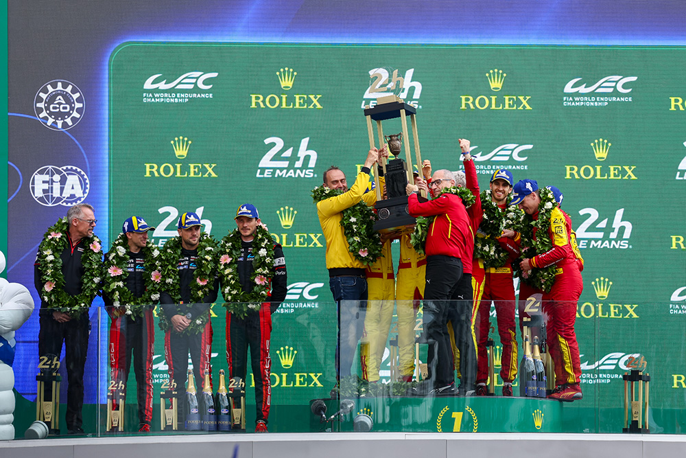 🏁 HYPERCAR WRAP: AF Corse’s #83 499P Holds Off Porsche Charge To Win Le Mans

➡️ dailysportscar.com/2025/06/15/af-…

#LeMans24 #WEC