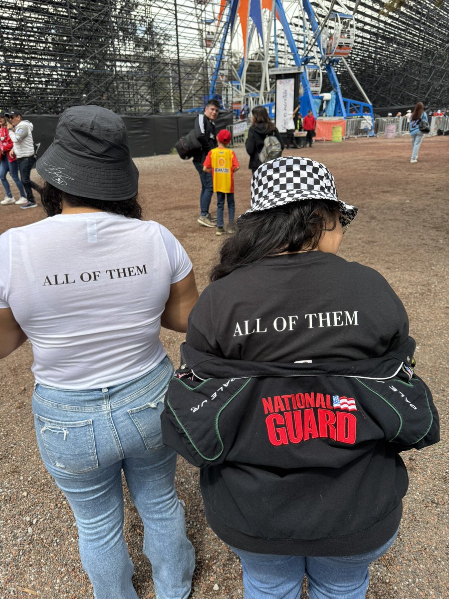 .<a href="/IsisYWay/">Crisis</a> and <a href="/lunafacinelli1/">lunafacinelli</a> made these shirts and hats and rode a bus for 13 HOURS to make it here today.