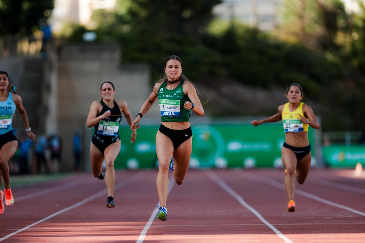 100 m 🚺#CEclubes #LigaIberdrola
𝗗𝗶𝘃𝗶𝘀𝗶𝗼́𝗻 𝗱𝗲 𝗵𝗼𝗻𝗼𝗿 (𝘁í𝘁𝘂𝗹𝗼)

1ª  Paula García <a href="/atletismoplayas/">CA Facsa Playas de Castellón</a>⏱️ 11.30 (+2,5)

Nuevamente el viento nos deja sin otra marca de gran valor

📊 bit.ly/3HRCyn6
📺 <a href="/LaLigaPlus/">LALIGA+</a>