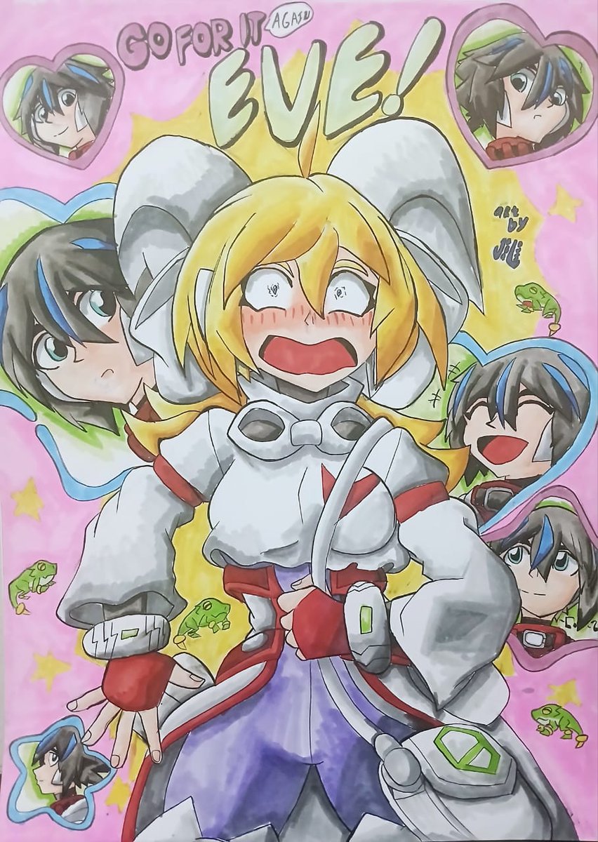 randointernet2's tweet photo. GO EVE GO! CHARM THAT EARTH BOY (AGAIN!)

#BlasterMasterZero #ブラスターマスターゼロ https://t.co/2RgjiAKSaz