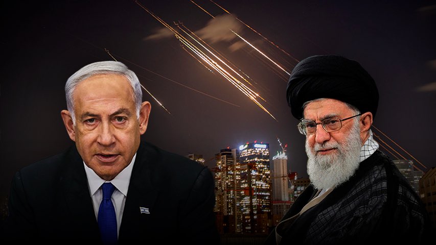 TheSaviour's tweet photo. 🚨🇮🇷🇮🇱 Netanyahu says Israel attacked Iran because Ayatollah Khamenei was planning to carry out another 'holocaust' on the Jewish people https://t.co/Gkn1kyftya
