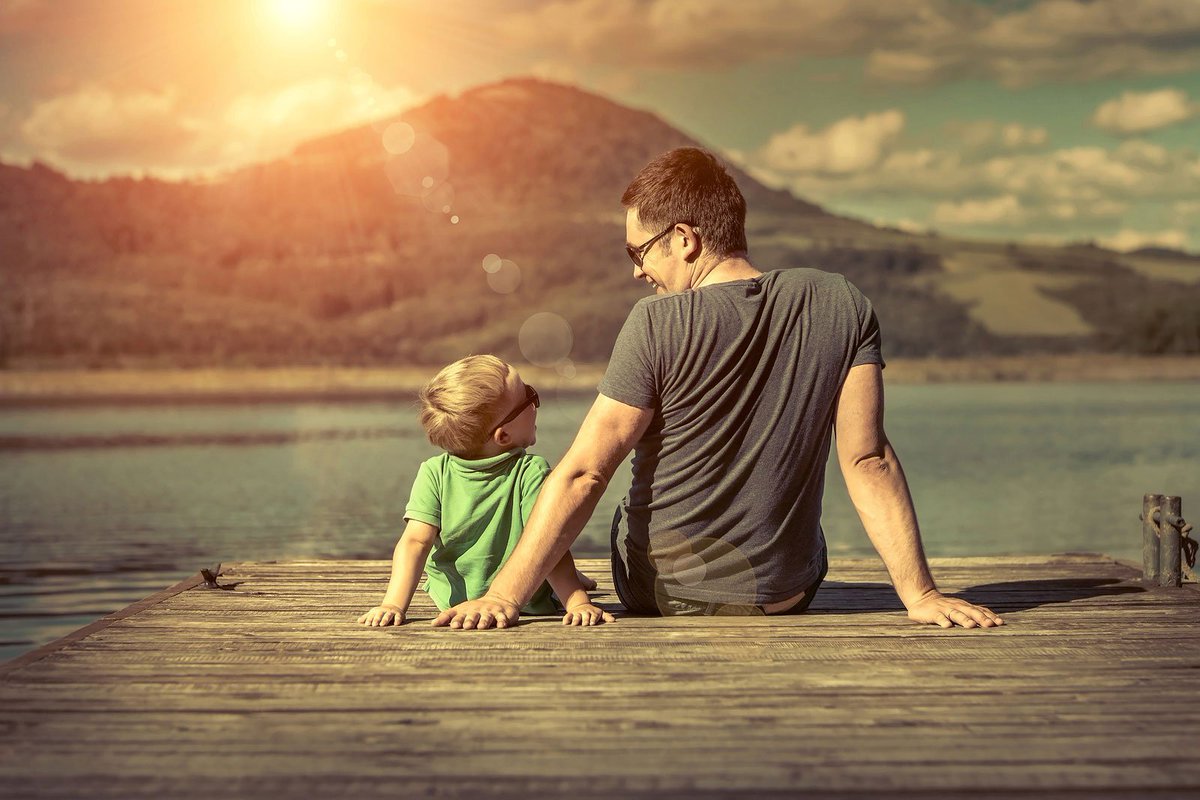 Happy #FathersDay!! "He adopted a role called Being a Father so that his child would have something mythical and infinitely important: a Protector." - Tom Wolfe
