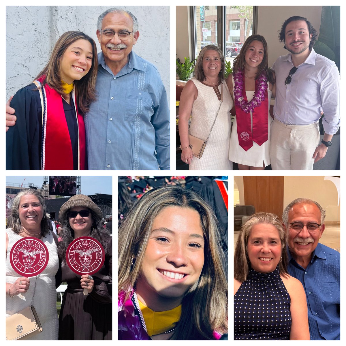 MLeoAdvisor's tweet image. .@SantaClaraUniv *Celebrating Lovely Goddaughter “CatiTamez” with Family & Friends! @4rtamez @4MariT #RickyTamez #BillyAtkins