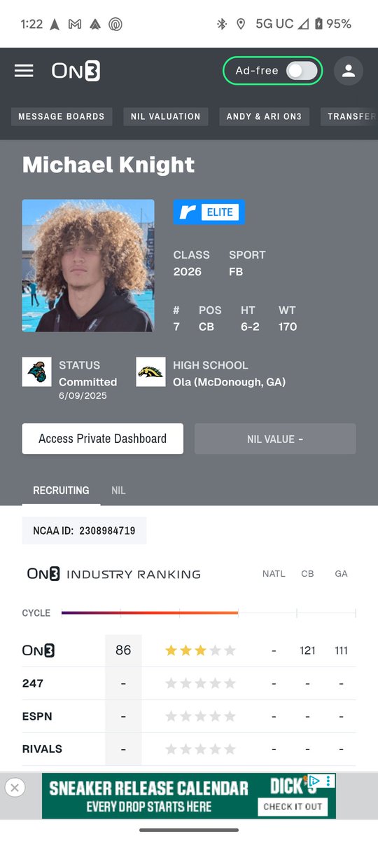 Michael Knight (@michaelkni3546) on Twitter photo We are on the board now. Time to get this rating bumped up. Senior year loading! Thank you @On3Recruits
<a href="/247recruiting/">247Sports Recruiting</a>
<a href="/Rivals/">Rivals</a>
<a href="/OlaFBRecruits/">Ola High School Football Recruits</a>
<a href="/Coachadkinsd/">Dustin Adkins</a>
<a href="/CoachKent41/">Clinton Kent</a> We are on the board now. Time to get this rating bumped up. Senior year loading! Thank you @On3Recruits
<a href="/247recruiting/">247Sports Recruiting</a>
<a href="/Rivals/">Rivals</a>
<a href="/OlaFBRecruits/">Ola High School Football Recruits</a>
<a href="/Coachadkinsd/">Dustin Adkins</a>
<a href="/CoachKent41/">Clinton Kent</a>