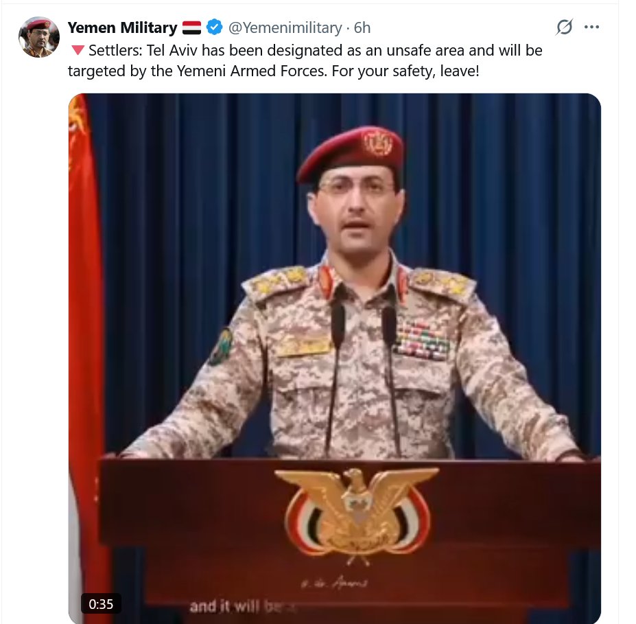 The algoroithm is now pushing Houthi simp nonsense on me contantly... is this Elon's latest thing?!