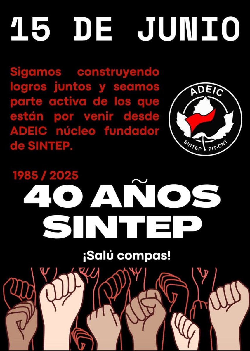 Salú compañeras y compañeros ✊