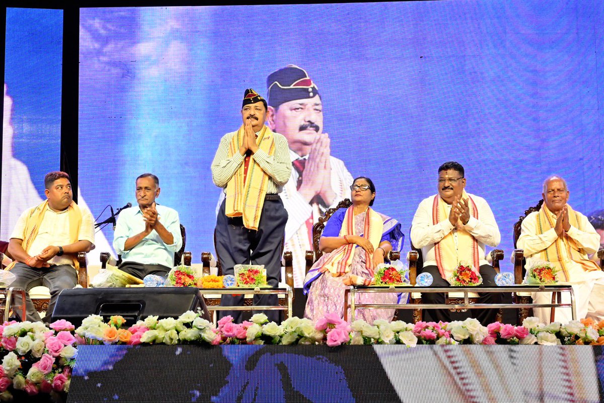 Delighted to preside over Raja Mahotsav 2025 at Nua Sasan, Chaudamana, organized by Pipili Sanskritik Parishad. Graced by Hon’ble Speaker Smt Surama Padhi &amp; MLA Shri Ashrit Pattanayak. A vibrant celebration with cultural splendor &amp; community spirit! #RajaFestival #Odisha