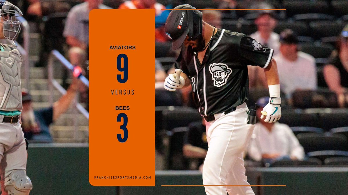 The Las Vegas Aviators defeated the Salt Lake Bees in game five of their six-game home series by a score of 9-3 to take a 5-0 series lead. Read the full series recap article by Matthew Conigliaro (@conigliaromatt) at fsmlv.com. franchisesportsmedia.com/las-vegas-avia…