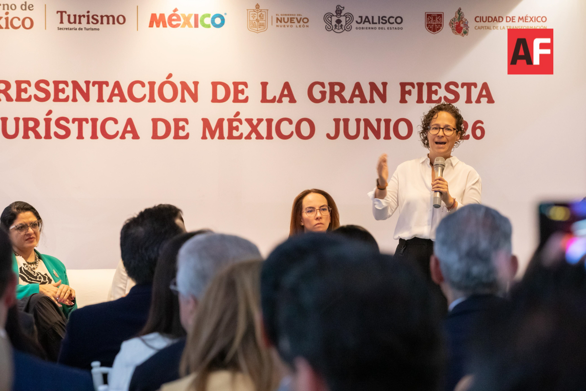 AFmedios (@afmedios) on Twitter photo Jalisco presenta avances de la estrategia turística rumbo al Mundial de Fútbol 2026 <a href="/SECTUR_mx/">SECTUR México</a> <a href="/Secturjal/">Secretaría de Turismo de Jalisco</a> <a href="/Mich_fridman/">Michelle Fridman</a> <a href="/ZapopanGob/">Gobierno de Zapopan</a> <a href="/GobiernoJalisco/">Gobierno de Jalisco</a> <a href="/PabloLemusN/">Pablo Lemus Navarro</a>
afmedios.com/jalisco-presen… Jalisco presenta avances de la estrategia turística rumbo al Mundial de Fútbol 2026 <a href="/SECTUR_mx/">SECTUR México</a> <a href="/Secturjal/">Secretaría de Turismo de Jalisco</a> <a href="/Mich_fridman/">Michelle Fridman</a> <a href="/ZapopanGob/">Gobierno de Zapopan</a> <a href="/GobiernoJalisco/">Gobierno de Jalisco</a> <a href="/PabloLemusN/">Pablo Lemus Navarro</a>
afmedios.com/jalisco-presen…